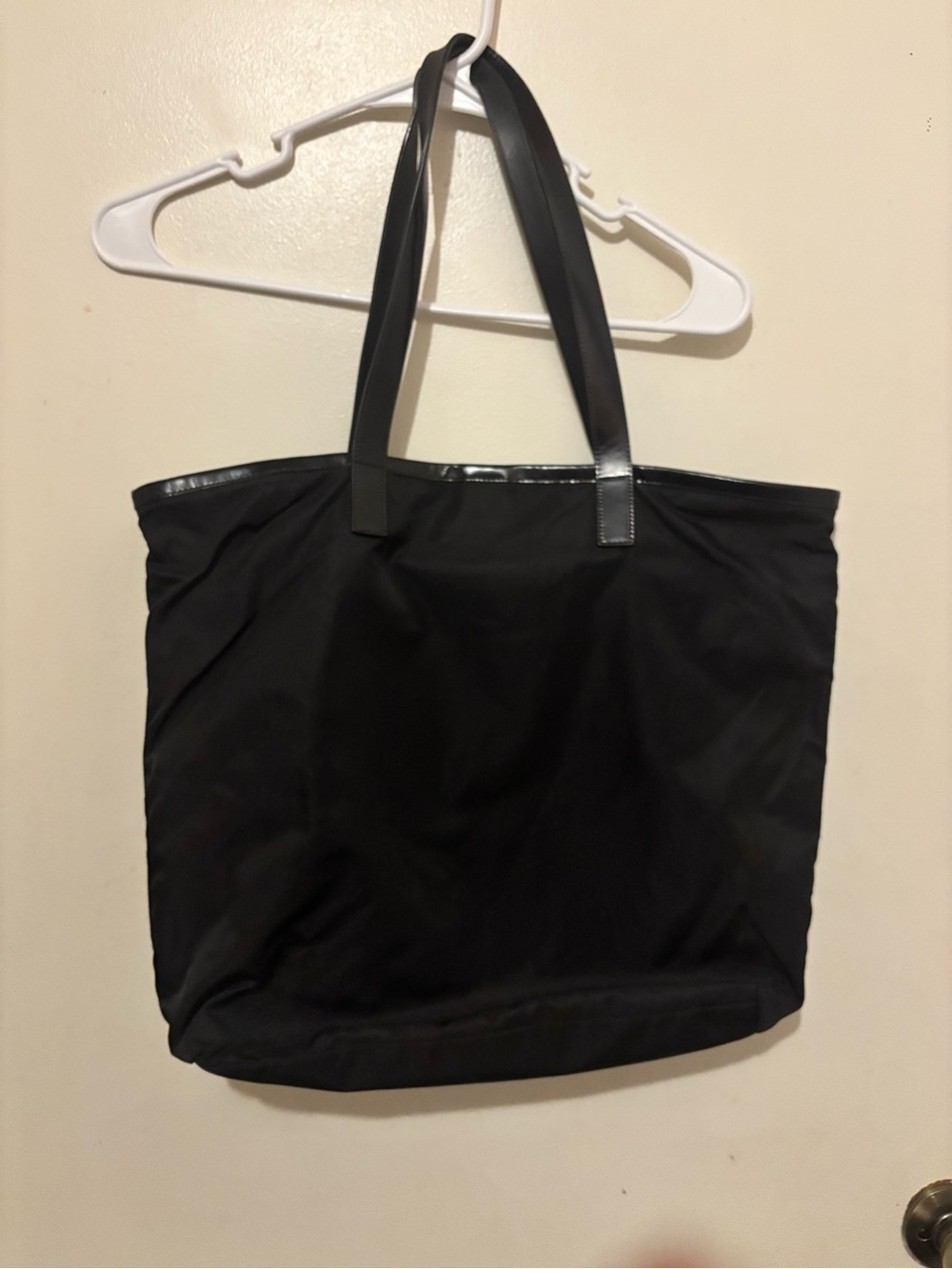 Prada Tessuto Vintage Black Nylon Tote Bag with Authentication card - Picture 2 of 11